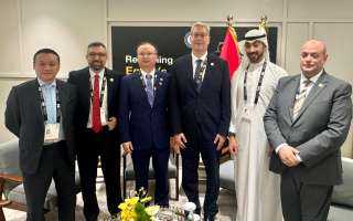 المهندس كريم بدوى يتابع مع...