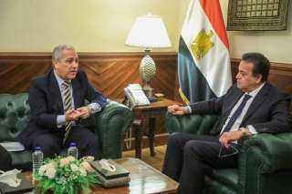 وزير الصحة يبحث مع رئيس...