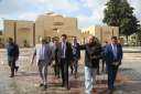 وزير الثقافة يتفقد التجهيزات الجارية...