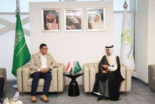 وزير الإسكان يلتقى نظيره السعودى...