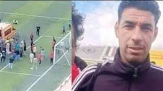 إنقاذ لاعب بلع لسانه أثناء...