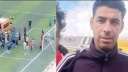 إنقاذ لاعب بلع لسانه أثناء...