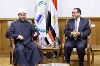 وزير الأوقاف ورئيس التنظيم والإدارة...