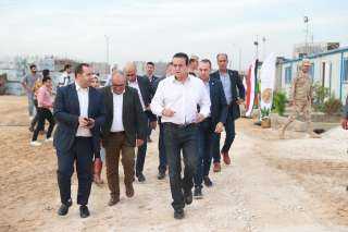 وزير الصحة يتفقد مشروع إنشاء...