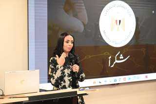 وزيرة التضامن الاجتماعي لوكلاء الوزارة...