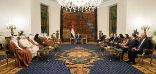 الرئيس السيسى يستقبل رئيس مجلس...