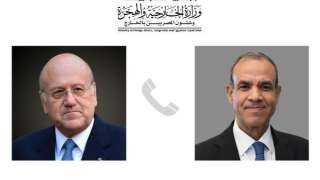 وزير الخارجية والهجرة يجري اتصالين...