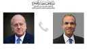 وزير الخارجية والهجرة يجري اتصالين...