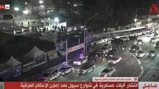 انتشار آليات عسكرية في شوارع...