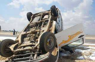 مصرع شخص وإصابة 7 فى...
