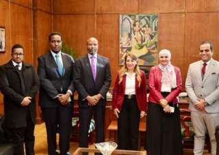جامعة حلوان تستقبل وفد من...