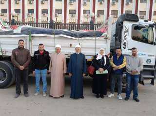جامعة الأزهر تطلق قافلة مساعدات...