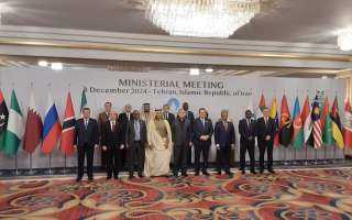 مصر تشارك في الاجتماع الوزاري...