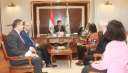 وزير الزراعة يبحث مع اللجنة...