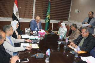 محافظ القليوبية يعقد اللقاء الاسبوعي...