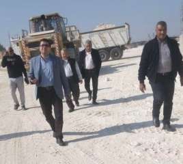 رئيس جهاز المنيا الجديدة يتفقد...