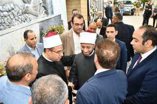 محافظ المنوفية يستقبل وزير الأوقاف.....