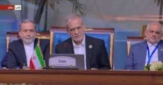 الرئيس الإيرانى: نشكر جهود مصر...