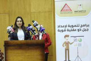 وزيرة التنمية المحلية تشهد احتفالية...