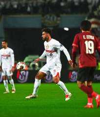 الزمالك يتعادل مع سيراميكا 1-1...