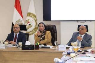 وزيرة البيئة تترأس الاجتماع ٦٤...