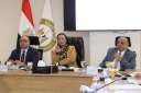 وزيرة البيئة تترأس الاجتماع ٦٤...