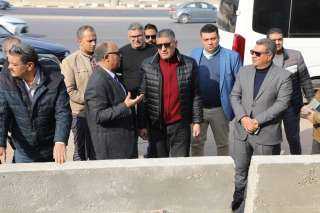 محافظ الجيزة يتفقد المواقع المقترحة...