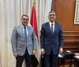محافظ الجيزة يستقبل السكرتير العام...