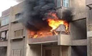 مصرع طفل فى حريق شقة...