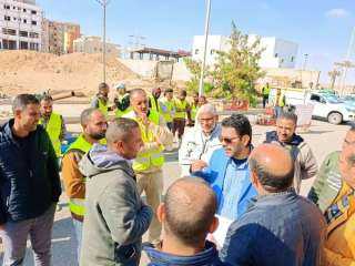 رئيس جهاز العبور الجديدة يتابع...