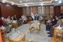 محافظ الغربية يناقش الموقف التنفيذي...