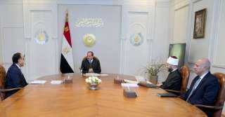 الرئيس السيسى يوجه بمواصلة جهود...