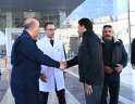 وزير الشباب والرياضة يصل المستشفي...