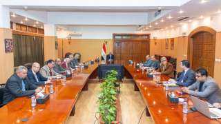 وزير الرى يتابع حالة الرى...