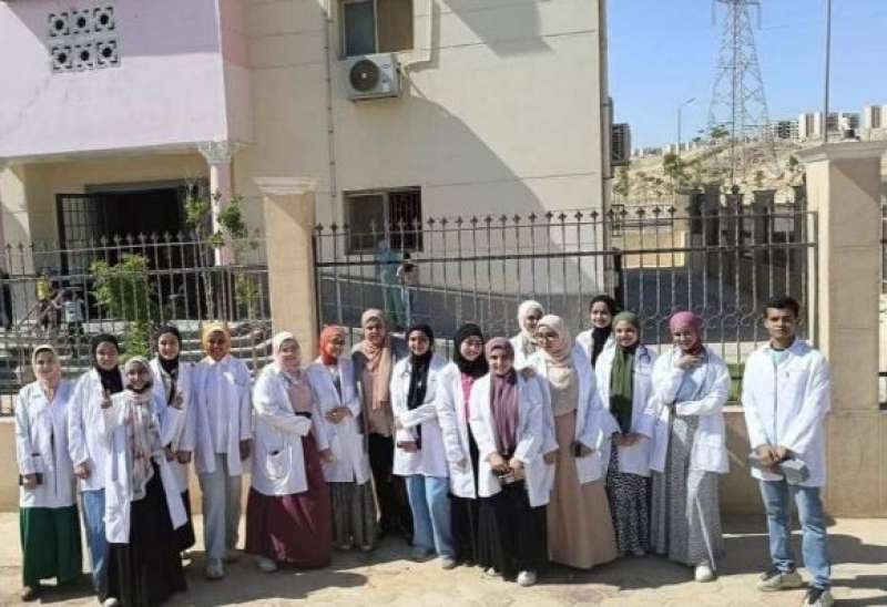 جامعة حلوان تنظم قوافل طبية توعية بالتعاون مع وزارة الشباب والرياضة