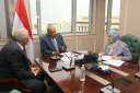 وزير الكهرباء يستقبل محافظ الوادي...