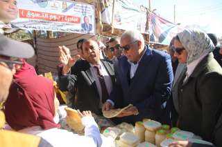 محافظ الوادي الجديد يفتتح سوق...