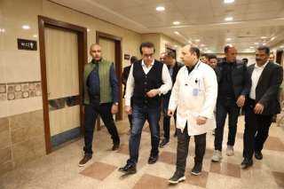 وزير الصحة يتفقد الخدمات الطبية...