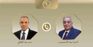 وزير الخارجية يبحث فى اتصال...