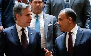 وزيرا خارجية مصر وأمريكا يبحثان...