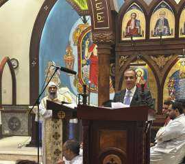 وزير الخارجية يشارك في قداس...