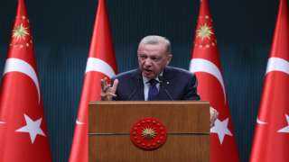 أردوغان: لا نرضى بتفكك سوريا...