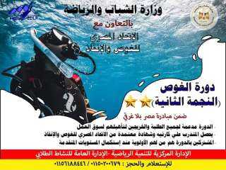 الشباب والرياضة تعلن عن تنظيم...