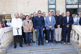 محافظ المنوفية يستقبل وزير الصحة...
