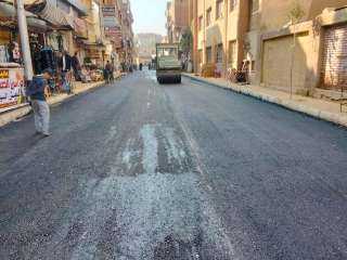 محافظ المنيا يتابع مشروعات رصف...