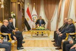 وزير الدولة للإنتاج الحربى يستقبل...