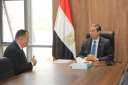 محافظ دمياط يلتقى مع مدير...