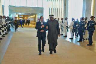 الشيخ محمد بن زايد يستقبل...
