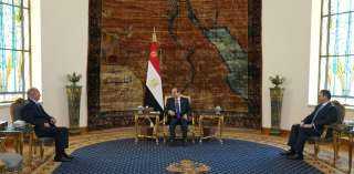 الرئيس السيسى يستقبل خليفة حفتر...