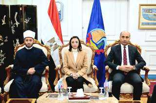 محافظ البحيرة تستقبل الأستاذ الدكتور...